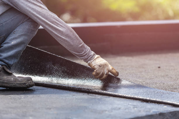 Professional Crawl Space Encapsulation technician working in Davisburg, MI